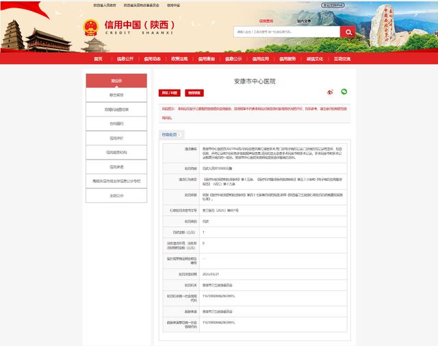 因不正当价格行为，西安美莱医学美容医院有限公司被警告，被处罚1.5万元
