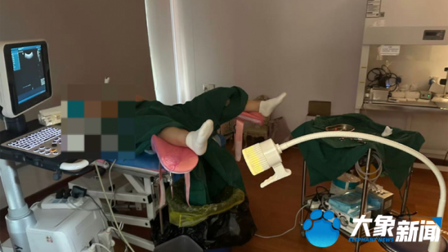别墅代孕窝点查处现场 工作人员纷纷逃离 被麻醉女子独留手术室
