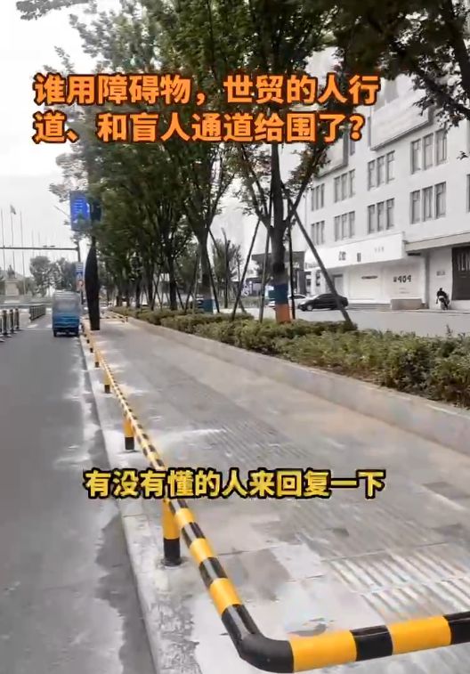 隔离围栏“框死”人行道，为防电动车乱停放？浙江桐乡濮院镇：设置有误，连夜整改